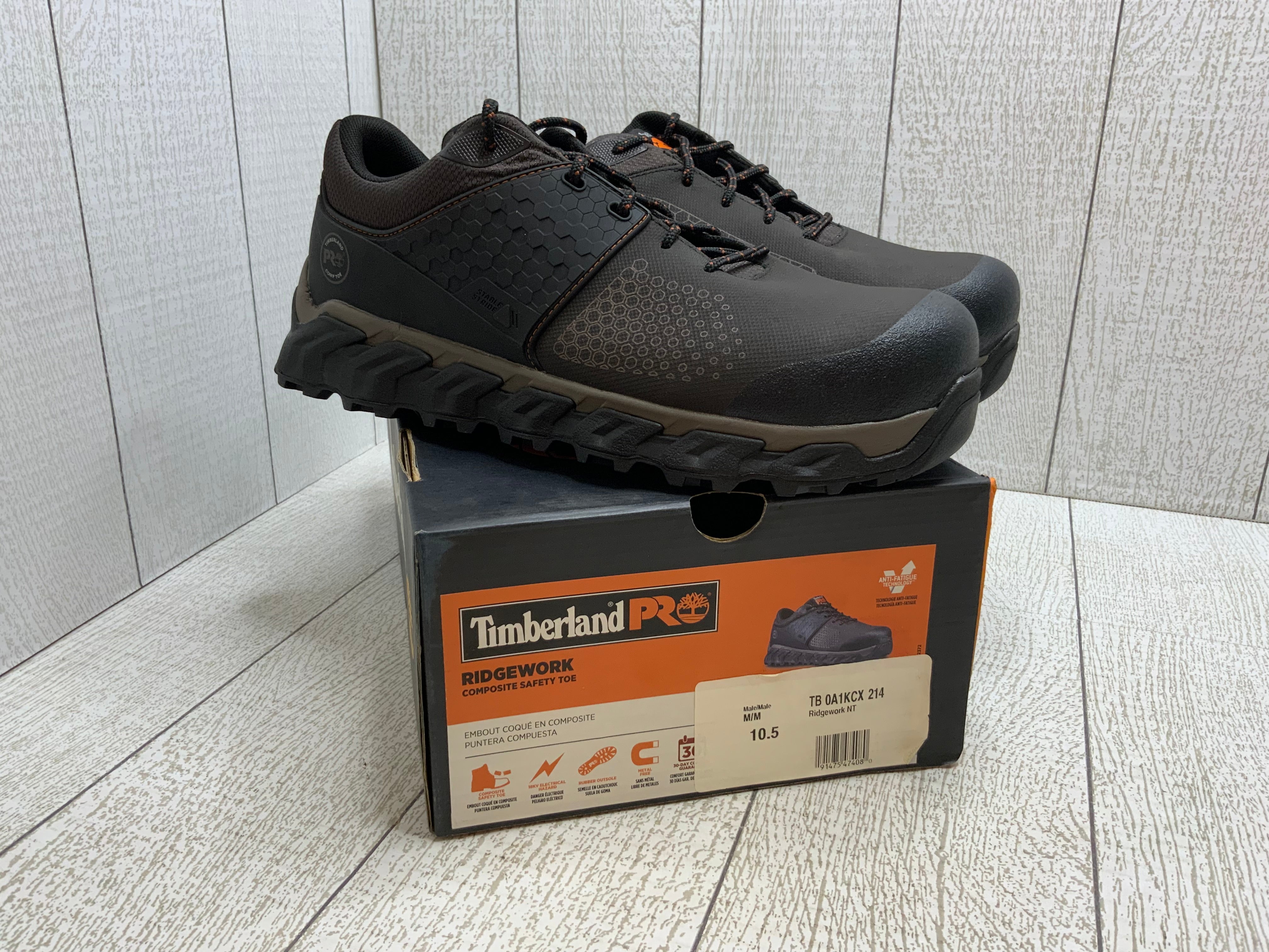 Timberland PRO Mens Ridgework Composite Safety Toe Waterproof Low **Size 10.5** (8041966272750)